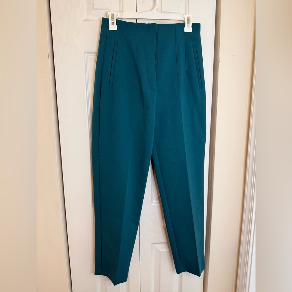 Zara Teal Trousers